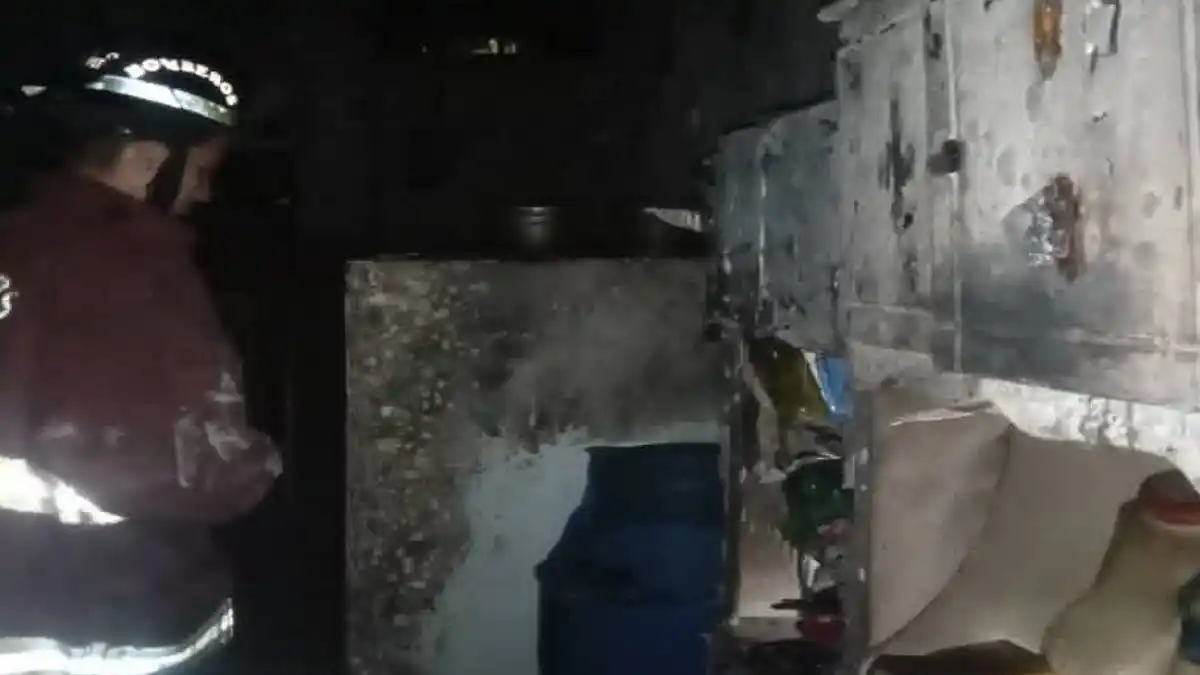 UNA MUJER MUERTA y otra persona herida por incendio en Propatria