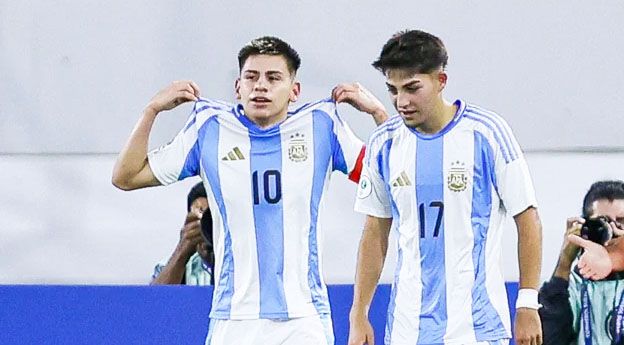 Echeverri y la bronca con Brasil tras el final del Sudamericano Sub-20