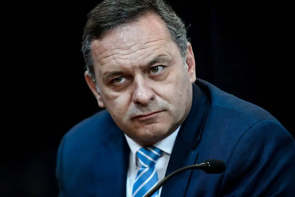 Álvaro Delgado, candidato del Partido Nacional.