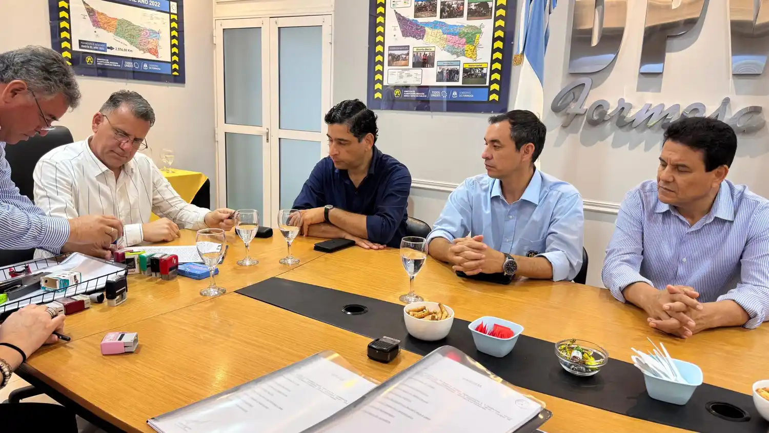 Abrieron sobres de licitación de obra de pavimentación para el barrio Virgen del Rosario