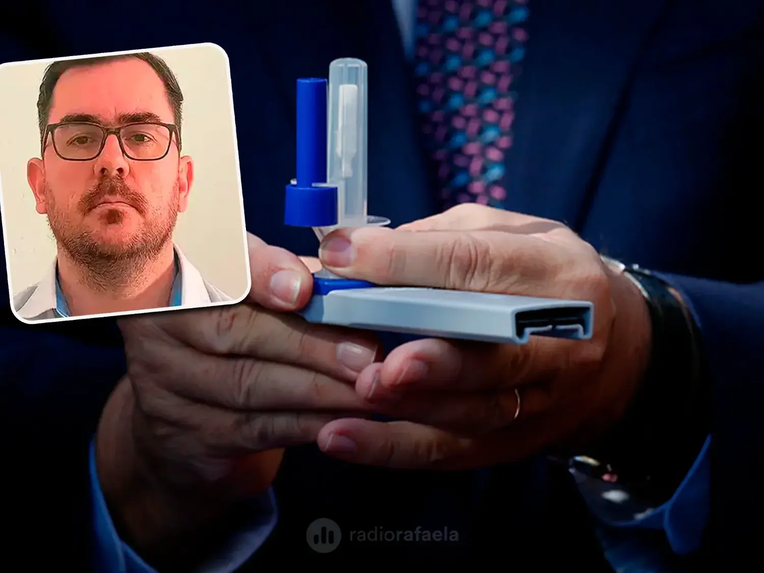 Hernán Bo, jefe de Protección Vial y Comunitaria	Rafaela incorporará un narcotest portátil para controles