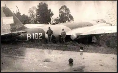 El día en que un Canberra casi termina en tragedia sobre una ruta entrerriana