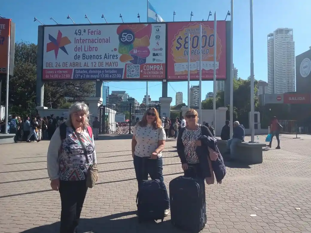 Chaves: docentes y bibliotecarias en la Feria Internacional del Libro de Buenos Aires