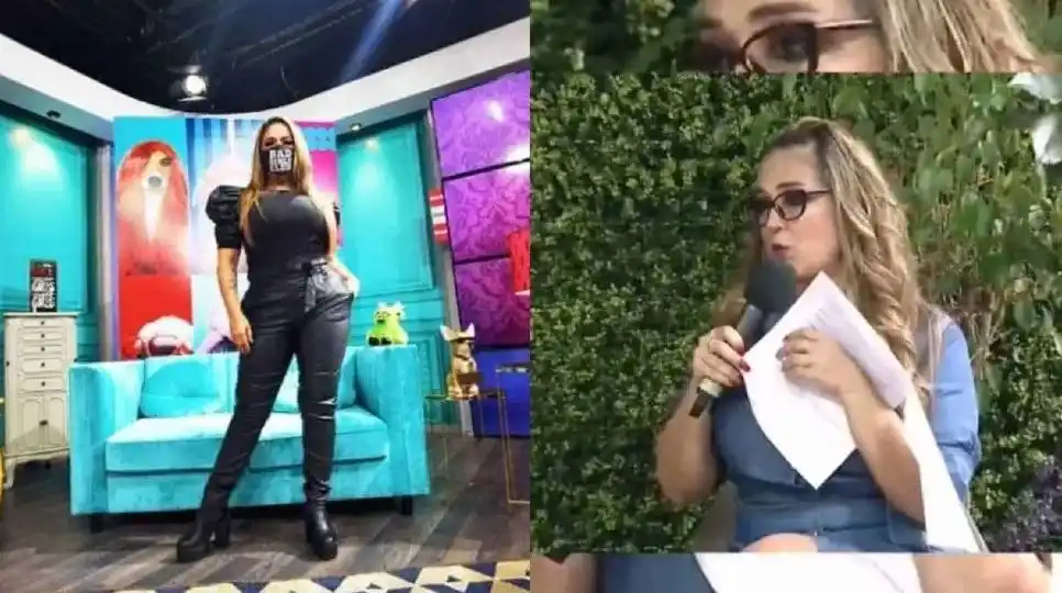 Una conductora sufrió un infarto cerebral en medio de un programa en vivo