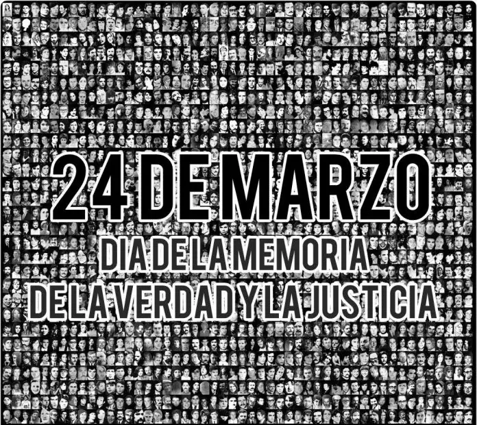 Hoy se realiza el acto por la Memoria por la Verdad y la Justicia