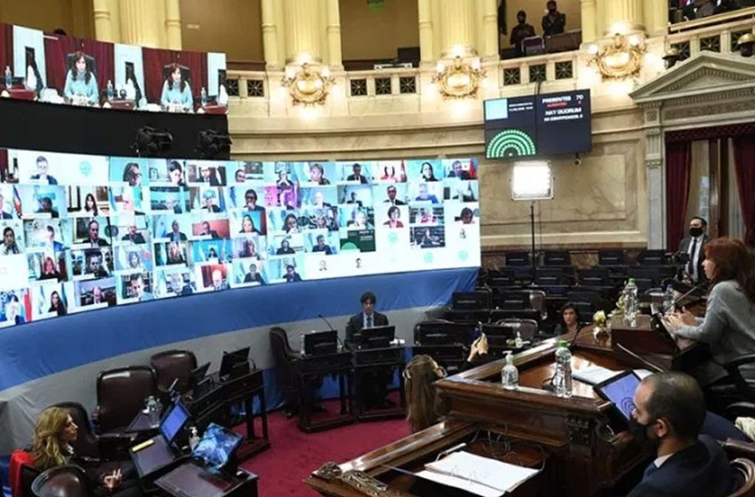 El Senado comienza a debatir el proyecto de las grandes fortunas