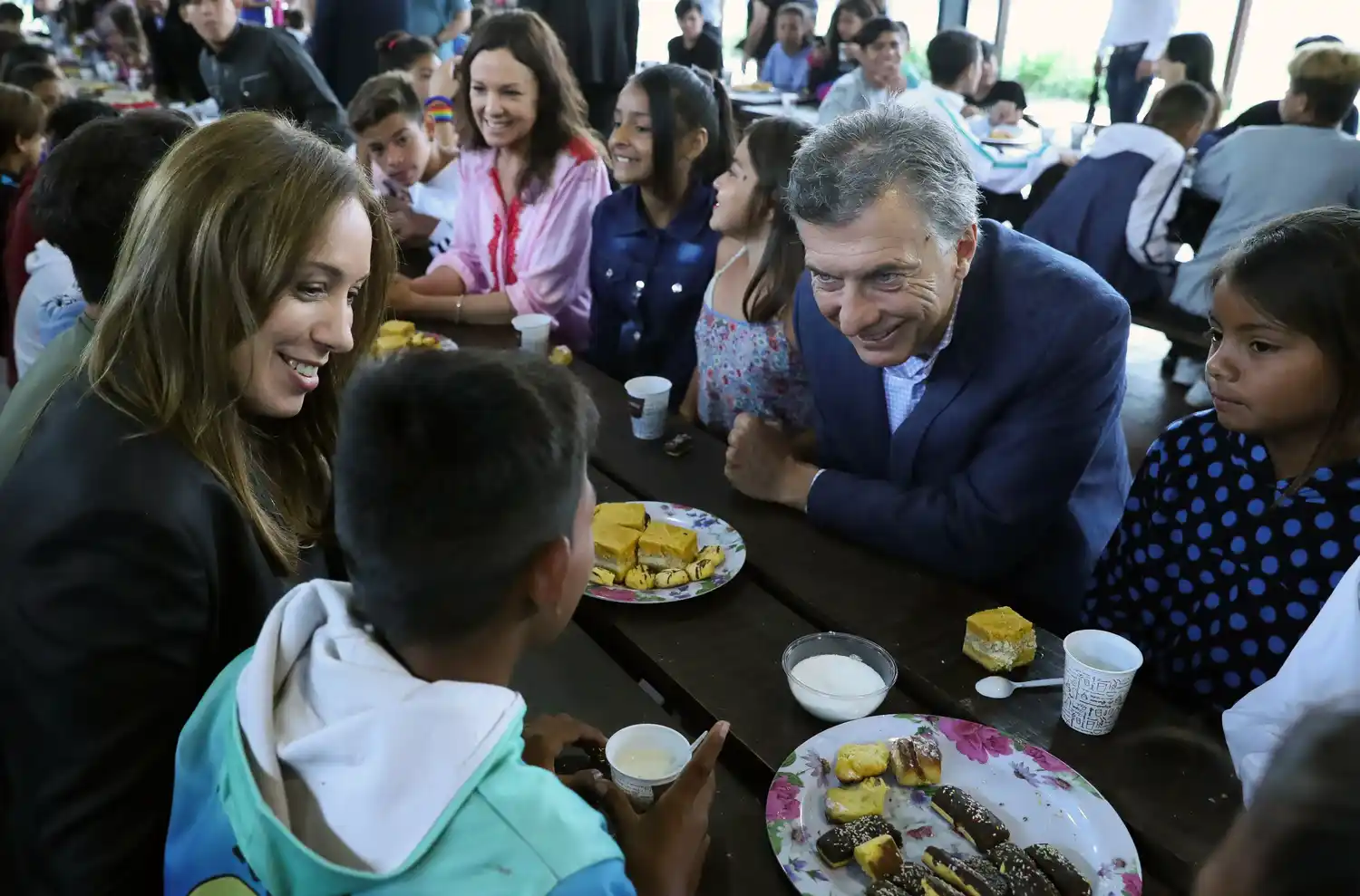 Mauricio Macri y la Gobernadora nuevamente se mostraron juntos