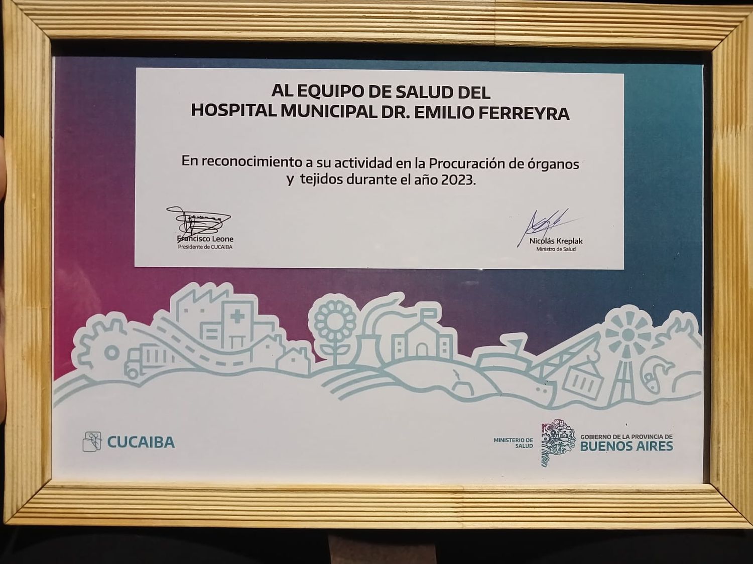 Distinción salud