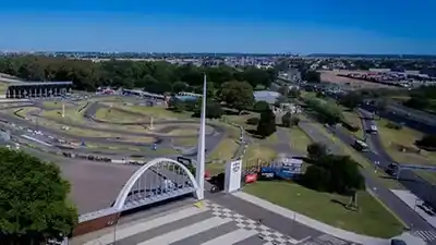 El autódromo Juan y Oscar Gálvez.