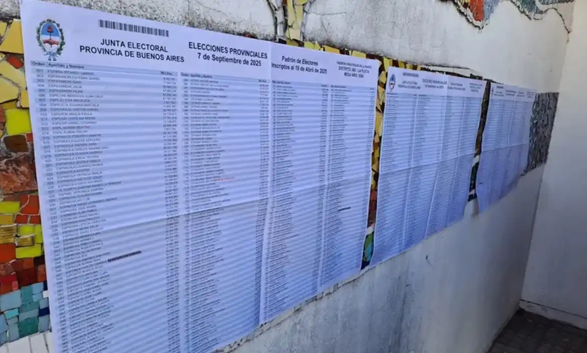 Padrón electoral: ya se puede consultar dónde se vota el 26 de octubre