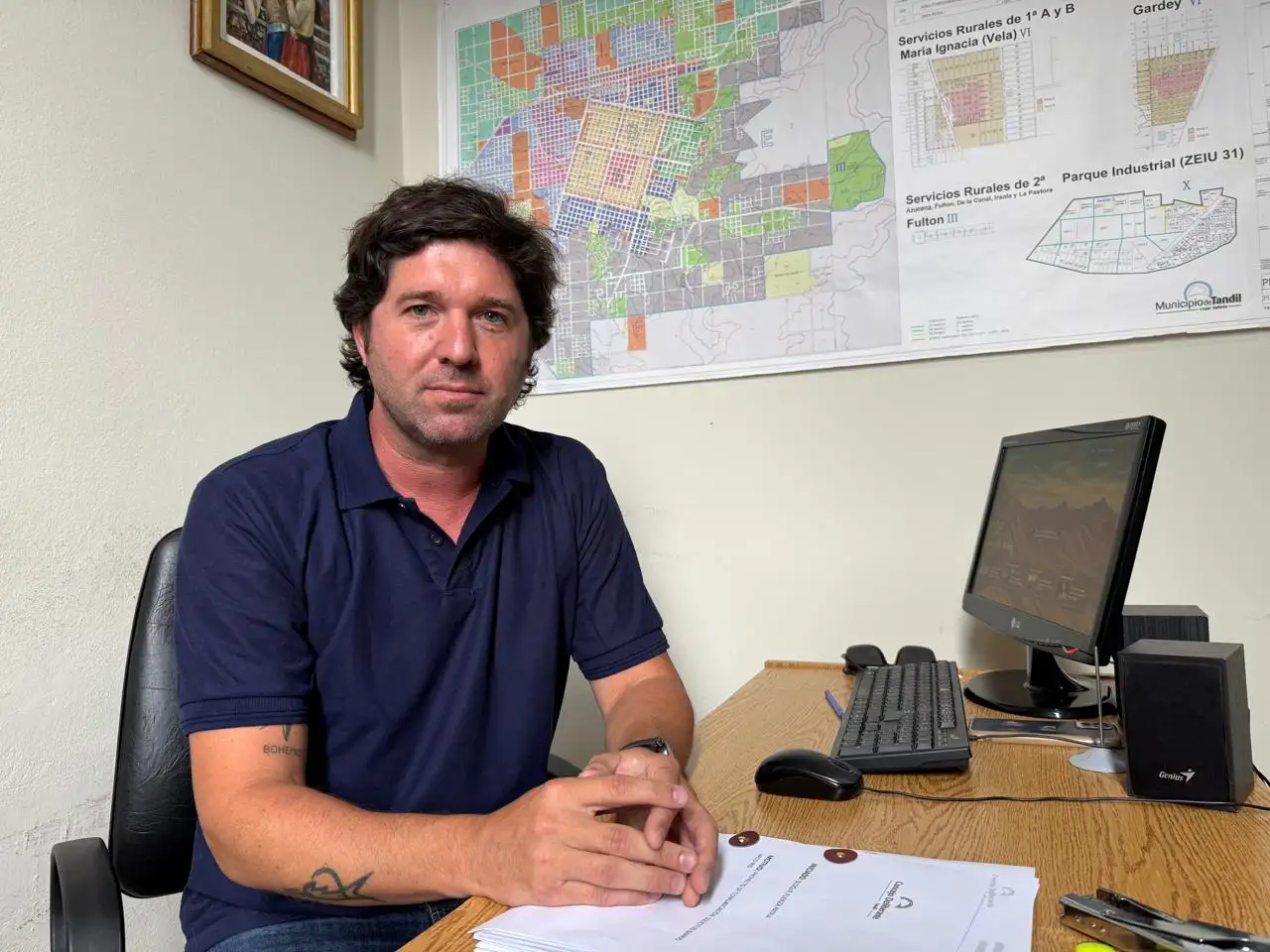 El concejal Federico Martínez se refirió a la opinión de la Comisión de Patrimonio ante el debate por las calles de empedrado.