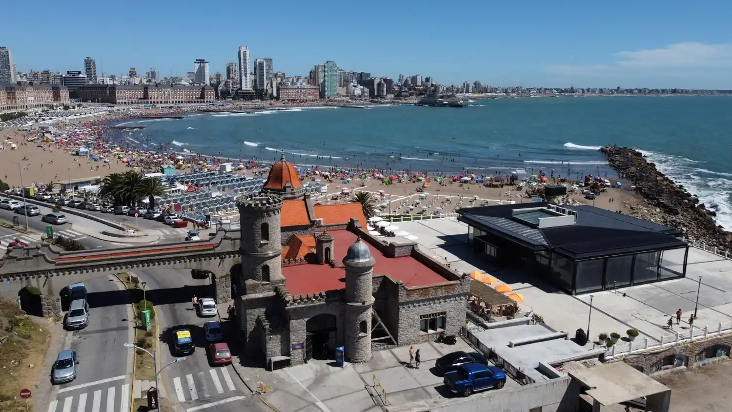 Mar del Plata siempre es una opción para una escapada de descanso.