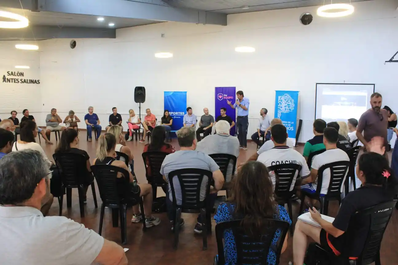 Presentaron el programa "Hay Equipo" en Tandil