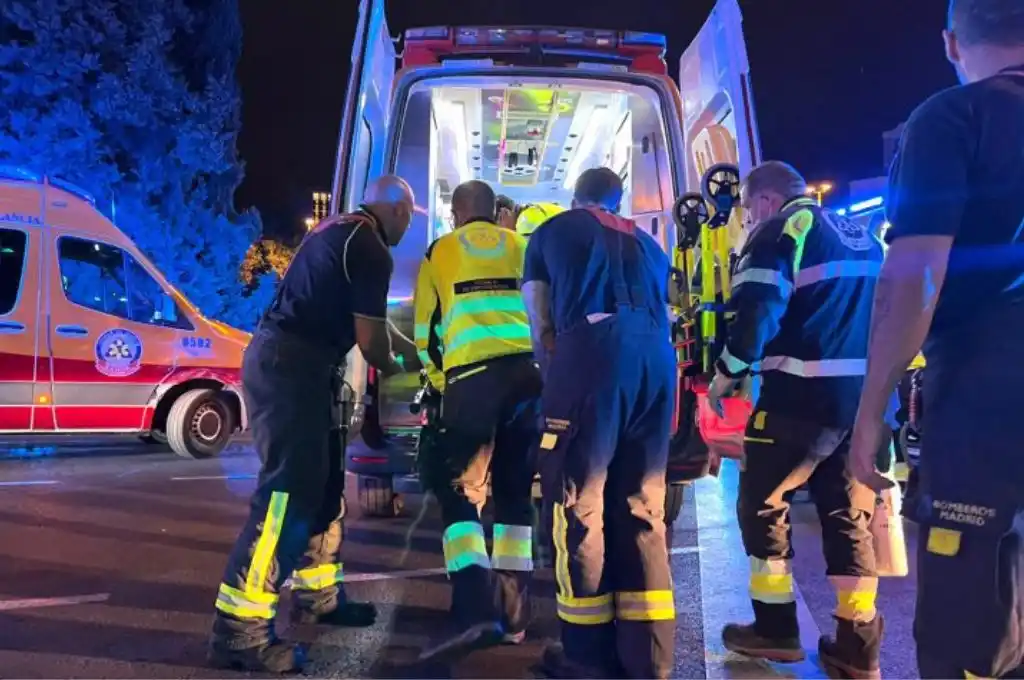 Tragedia en Madrid: dos muertos y diez heridos por el incendio  en un restaurante por un plato flambeado