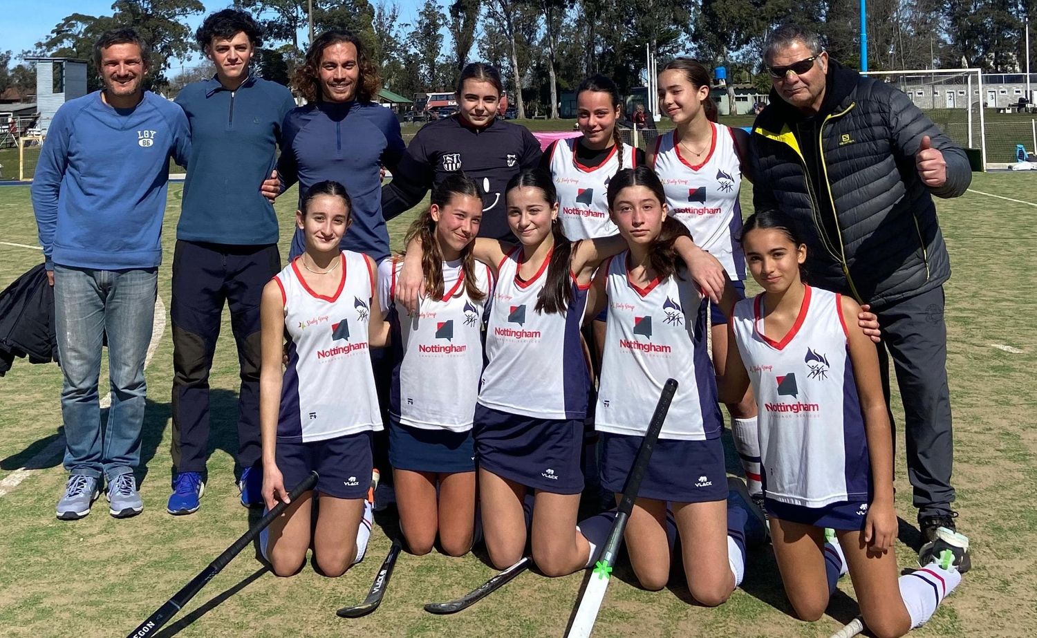 La sub-14 de Del Valle que representa a Necochea en los Juegos Bonaerenses