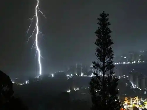 ¡CUIDADO! Inameh prevé lluvias con descargas eléctricas en casi todo el país