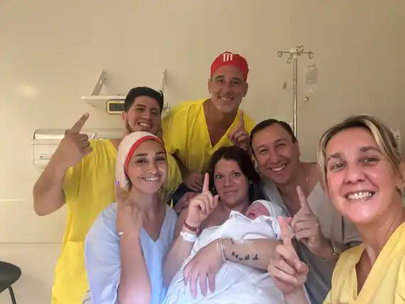 Nació el primer bebe del año en Tandil