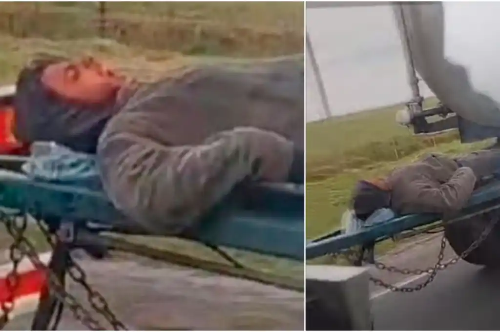 Locura total en la ruta