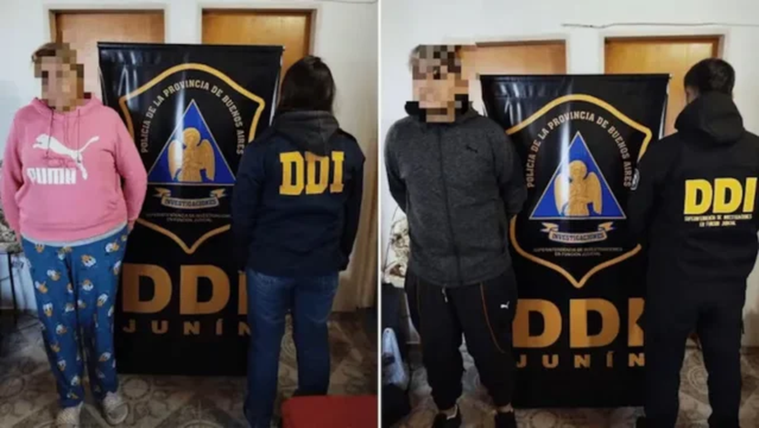 Los detenidos