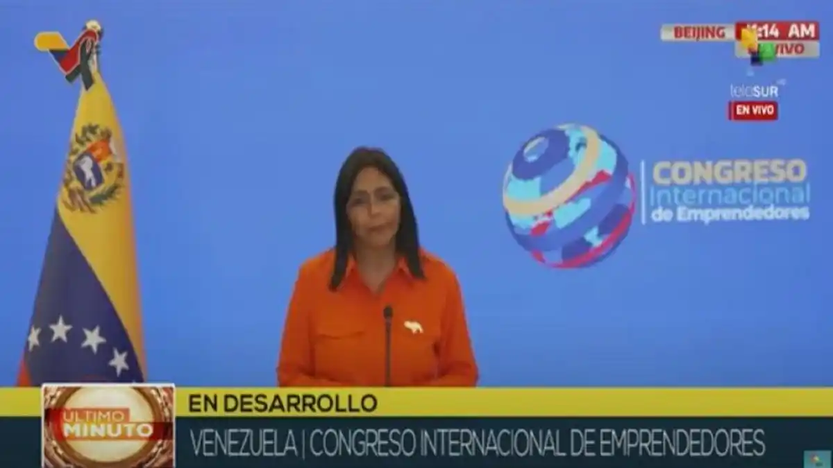 Delcy Rodríguez: «Venezuela ocupa el 10° puesto entre países emprendedores»