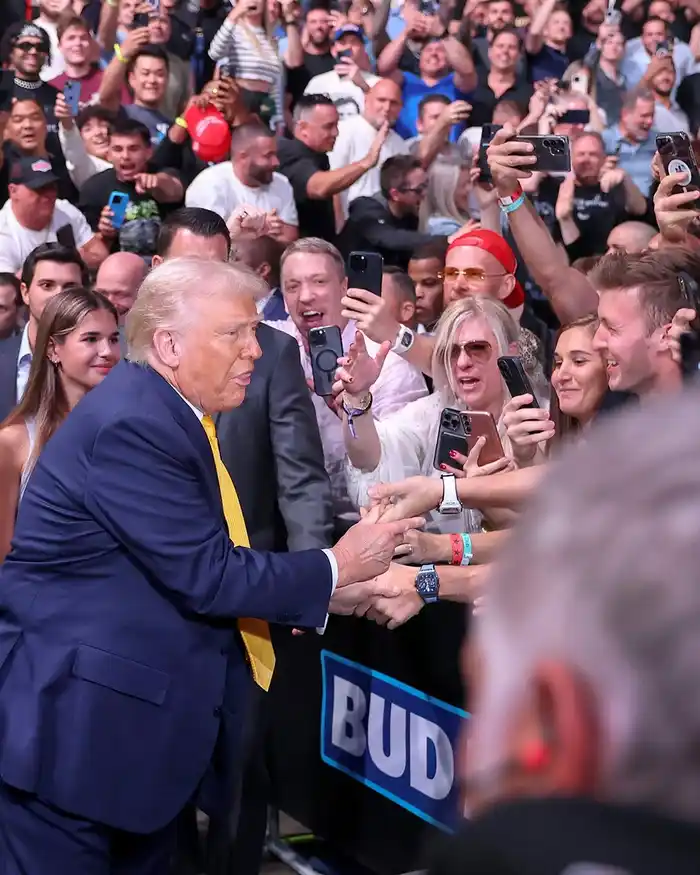 Donald Trump en la UFC