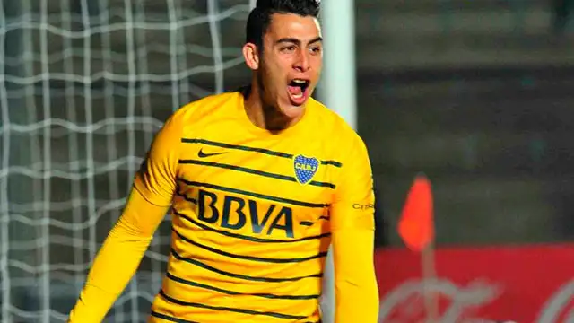 Cristian Pavón convirtió el gol más rápido en la historia de Boca
