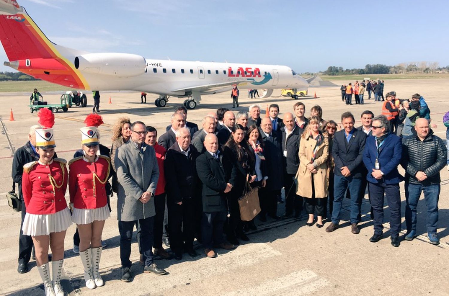 Llegó el primer vuelo de una nueva aerolínea low cost