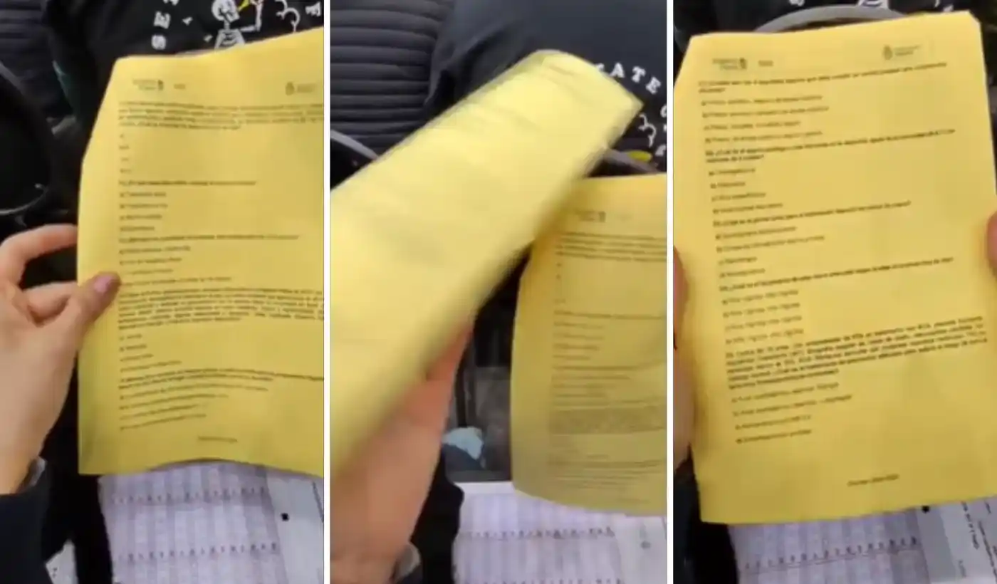 Se filtró un video del examen de residencias en Argentina y ahora investigan el proceso completo