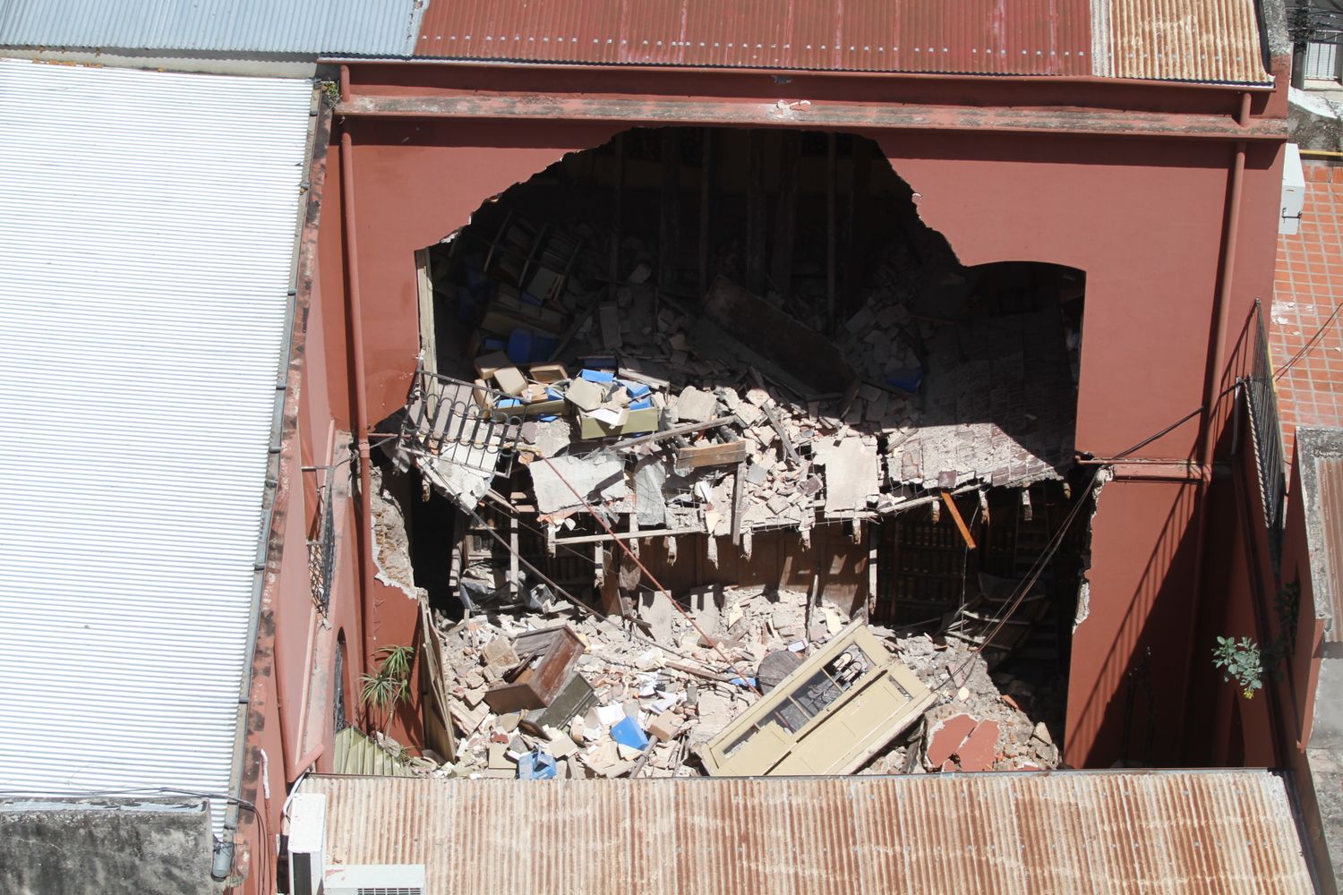 Archivo General: La Defensoría del Pueblo pide informes sobre el derrumbe