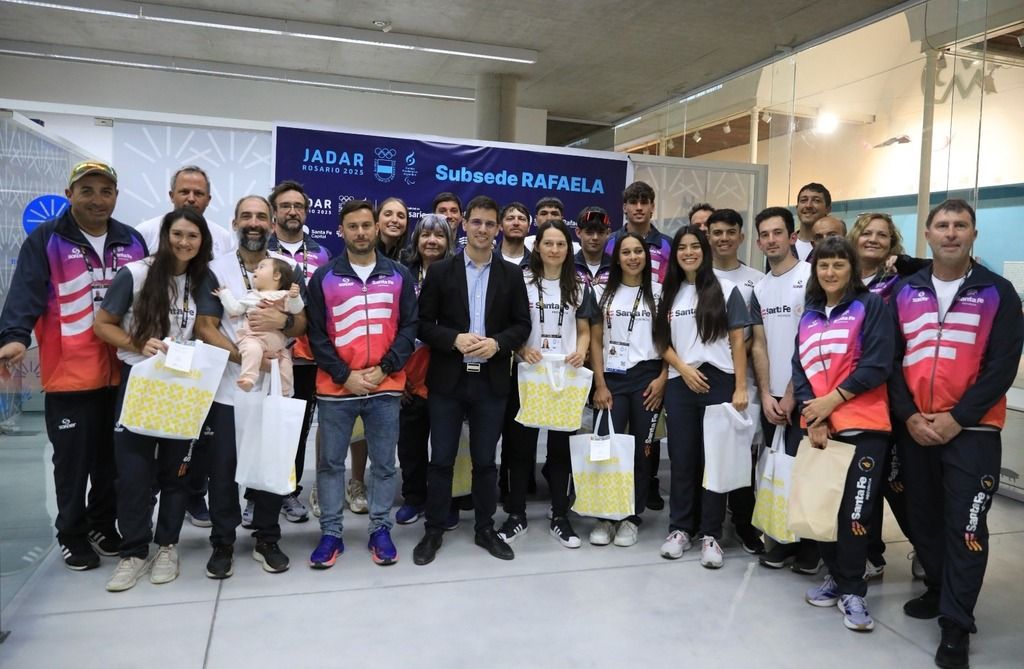 El intendente dio la bienvenida a la delegación santafesina de los JADAR