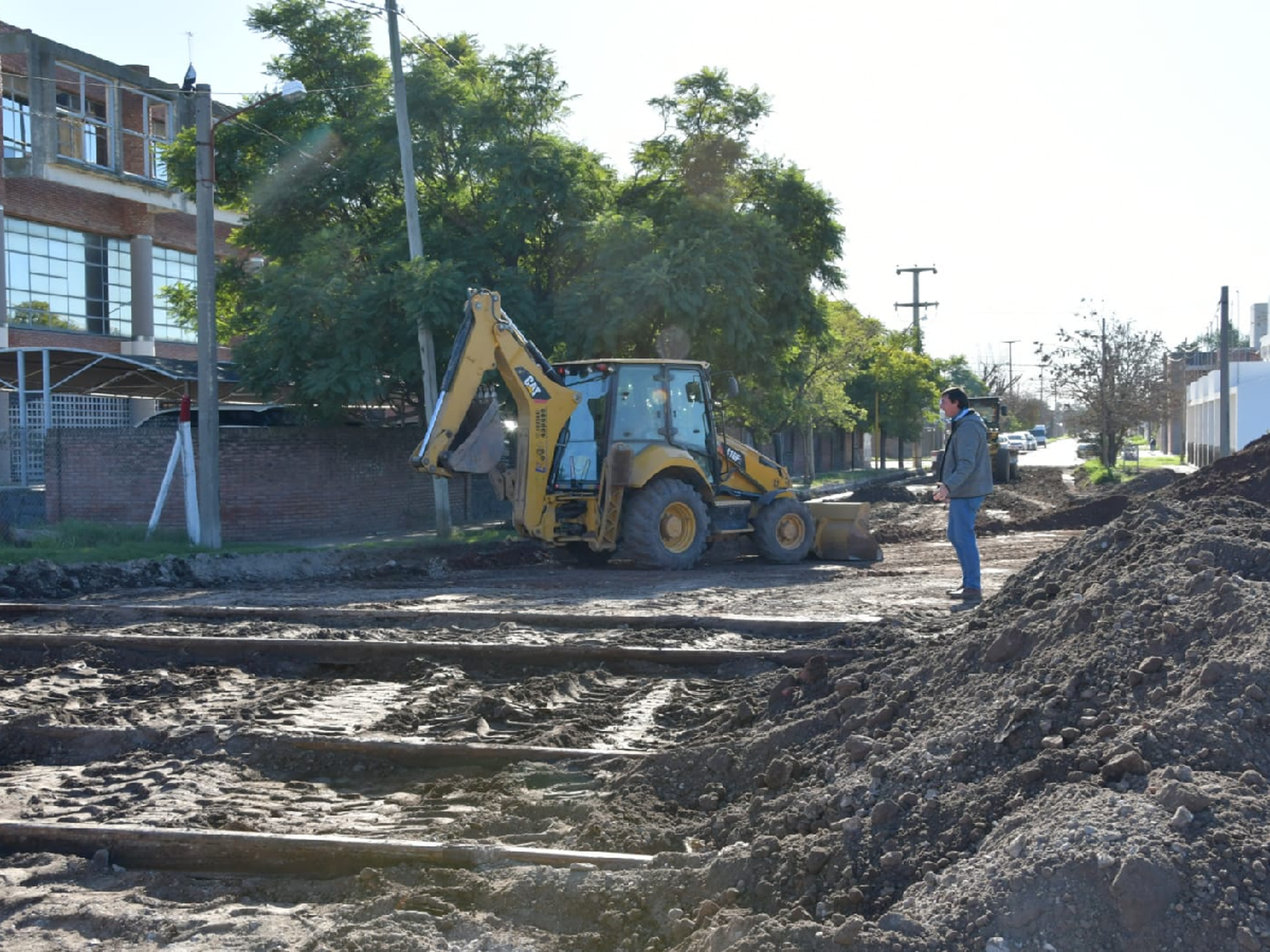 Calle Esperanza: se completa la obra de pavimentación