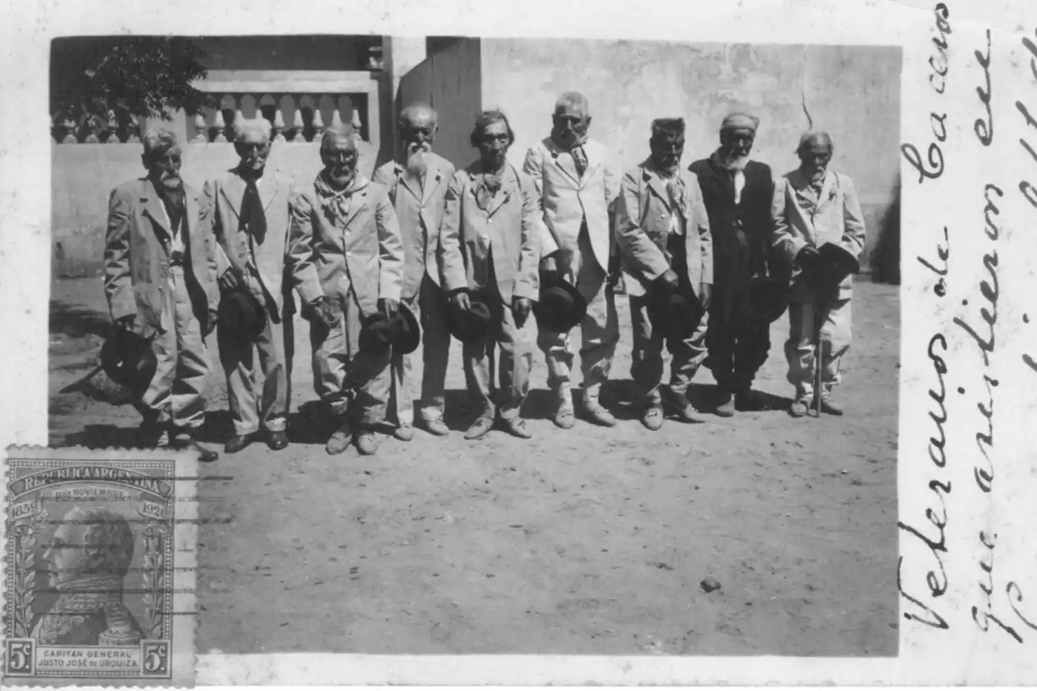 Las fotos de los veteranos de Caseros