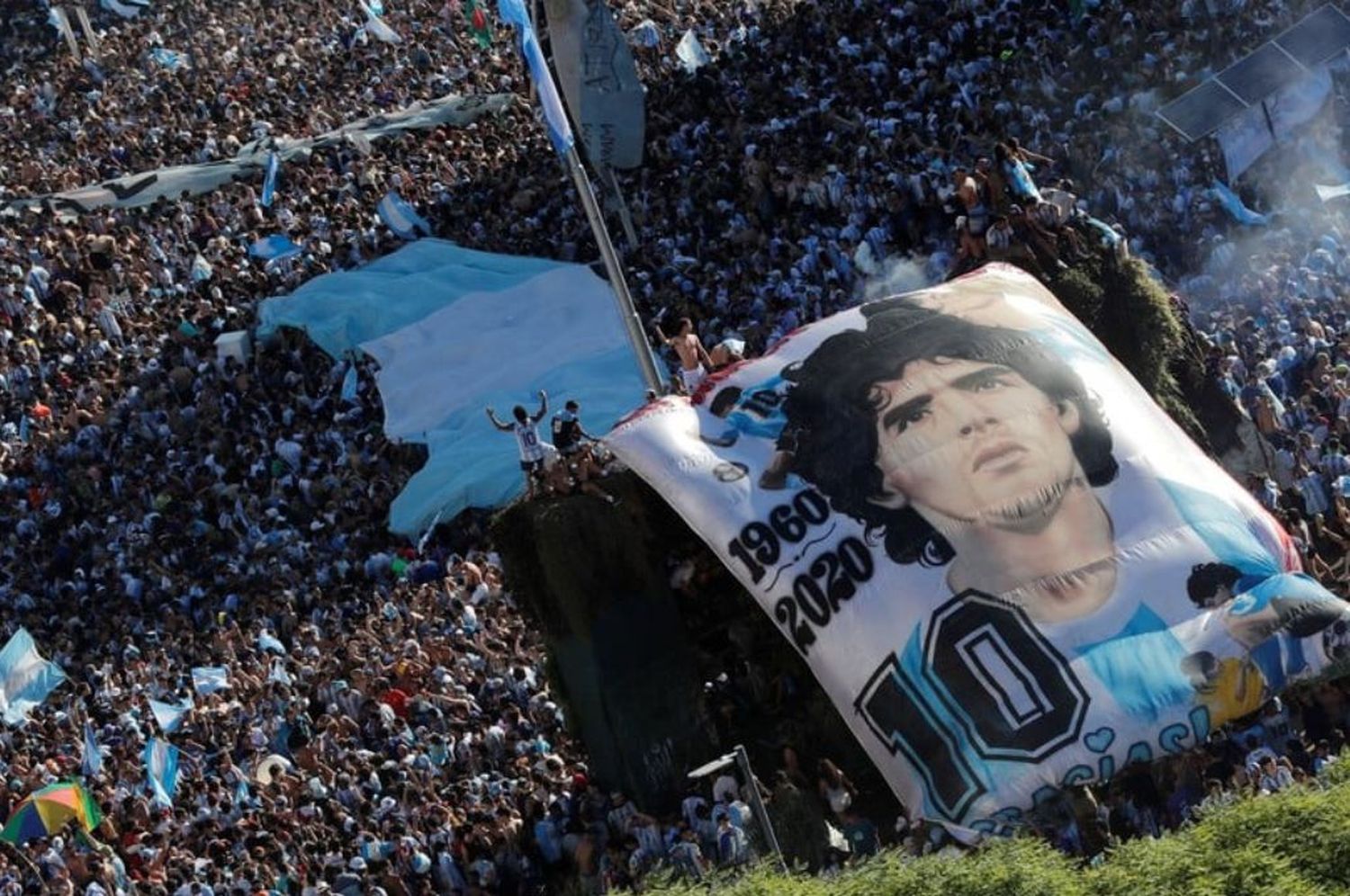 Argentina, tricampeón: miles de personas coparon el Obelisco tras la obtención de la Copa del Mundo