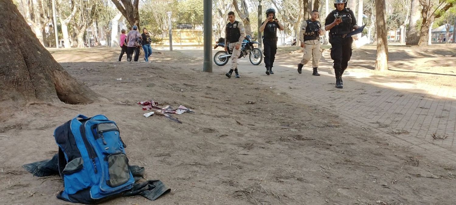 Tras la feroz pelea del domingo, vecinos de la Plaza López se mostraron preocupados por reiterados hechos de violencia