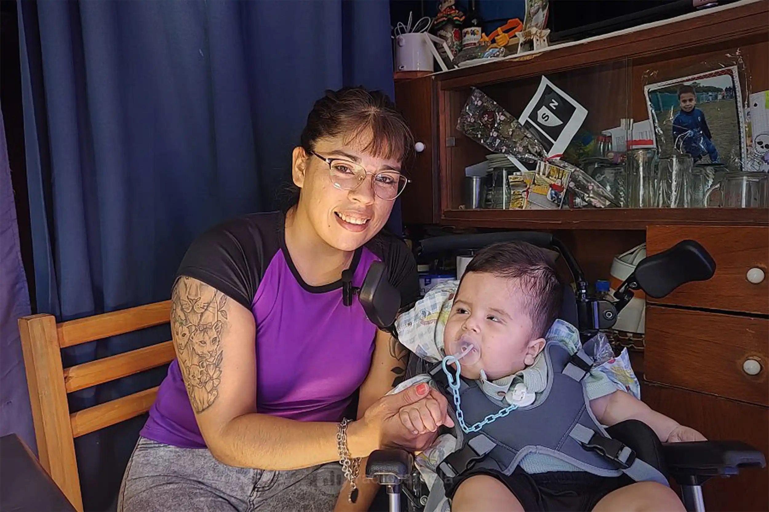 “Mi hijo es un guerrero”: la historia de una madre rafaelina que pelea contra el tiempo y una difícil enfermedad