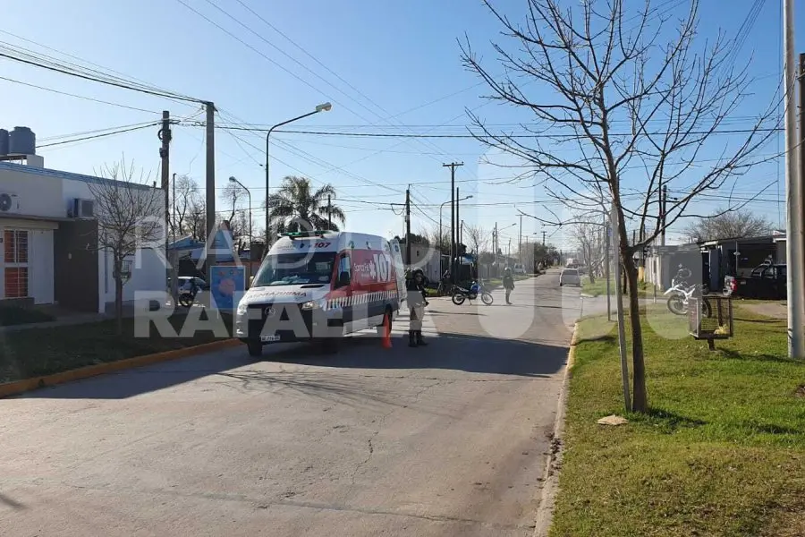 Accidente en el bo. Italia de la ciudad: un hombre debió ser hospitalizado
