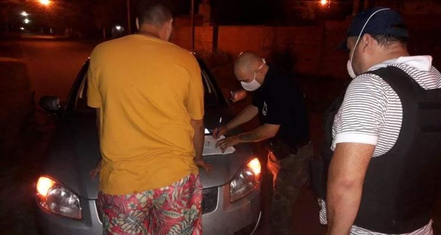 Cuarentena: entre la DDI y la Comisaría, 40 interceptados en dos días