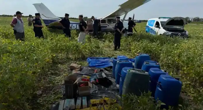Identificaron al dueño de la avioneta narco encontrada en Entre Ríos