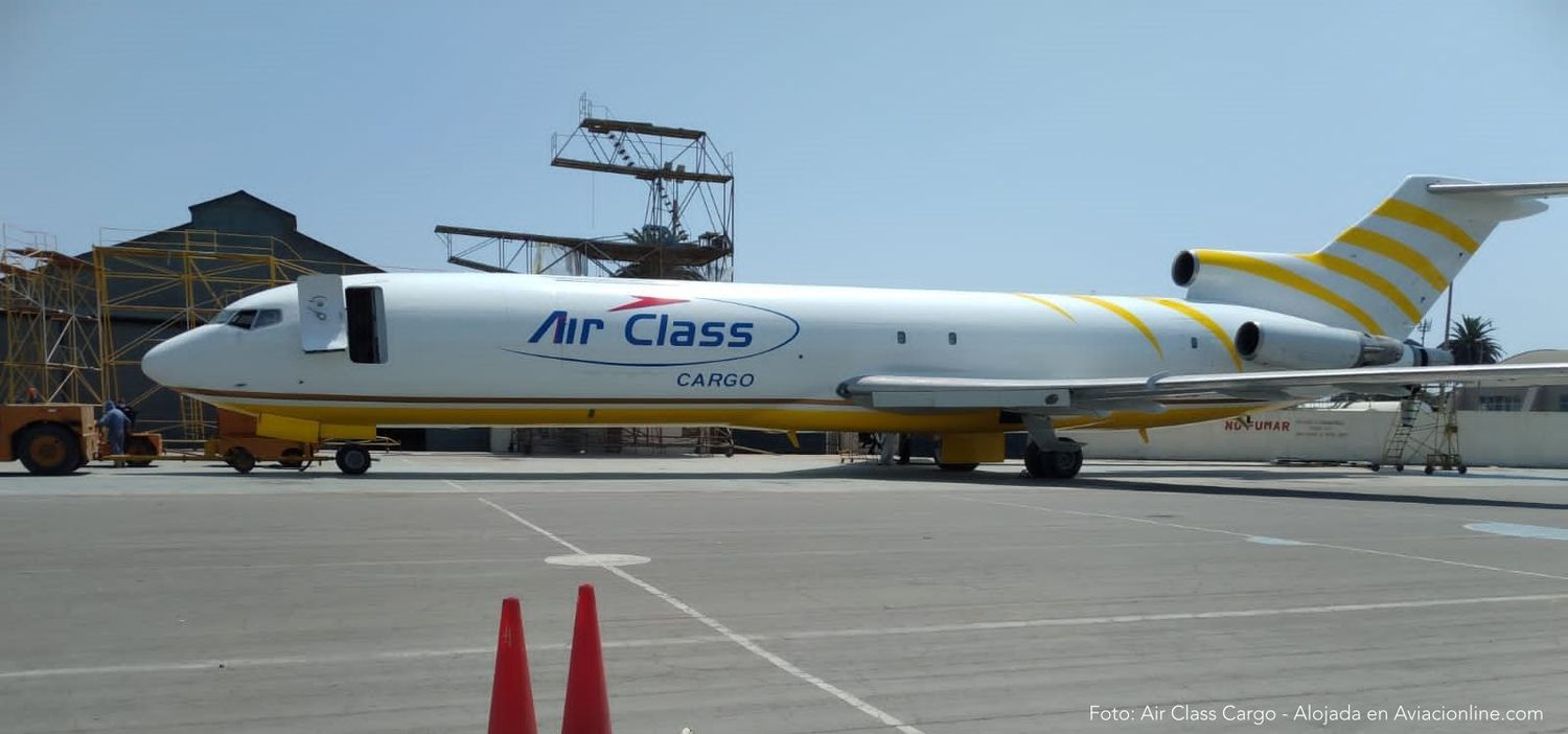 Air Class Cargo volará a Brasil e incorpora un segundo Boeing 727. Aquí te lo mostramos