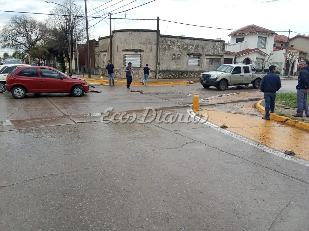 Choque en 55 y 72