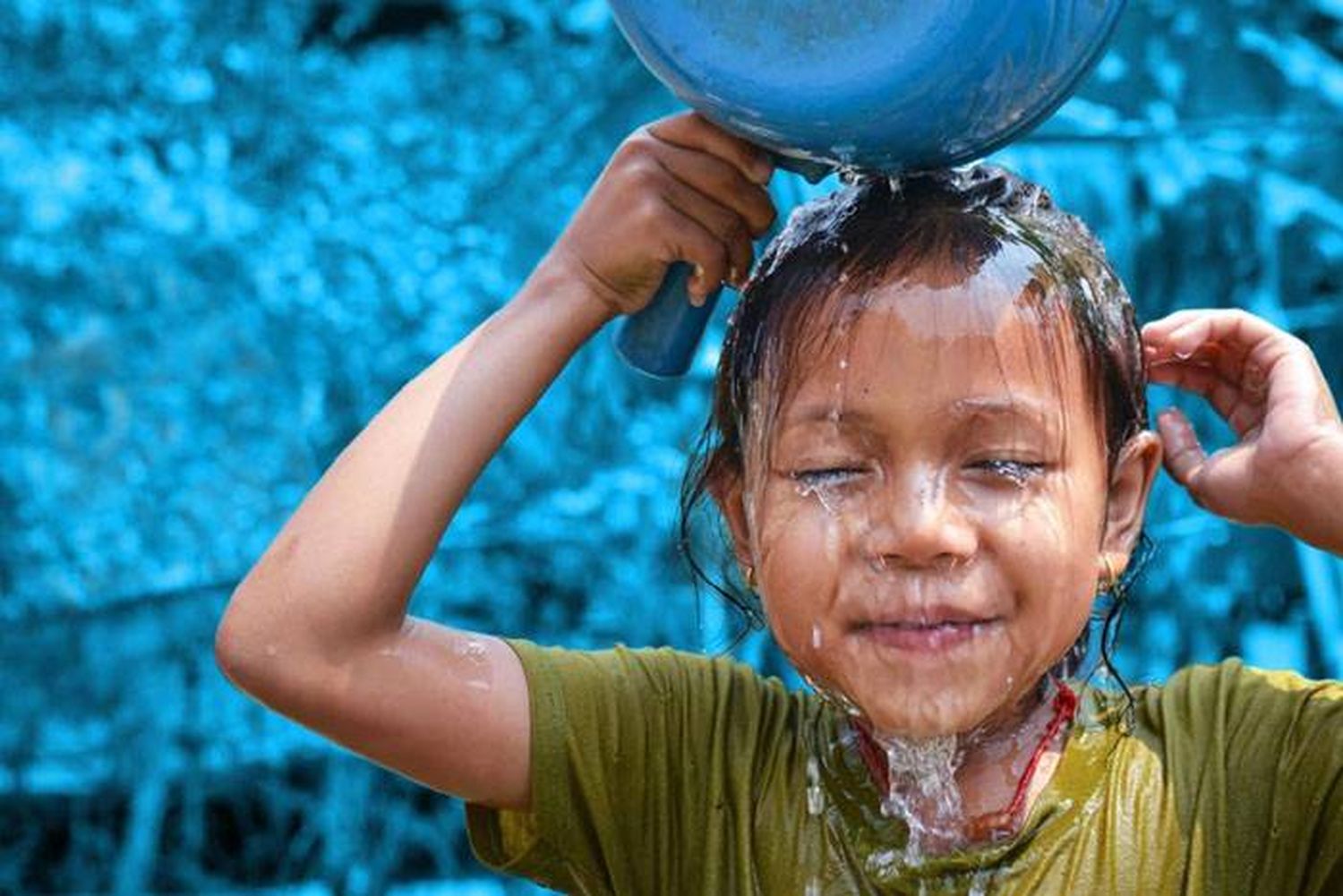 Los niños son los más  vulnerables en las olas de calor