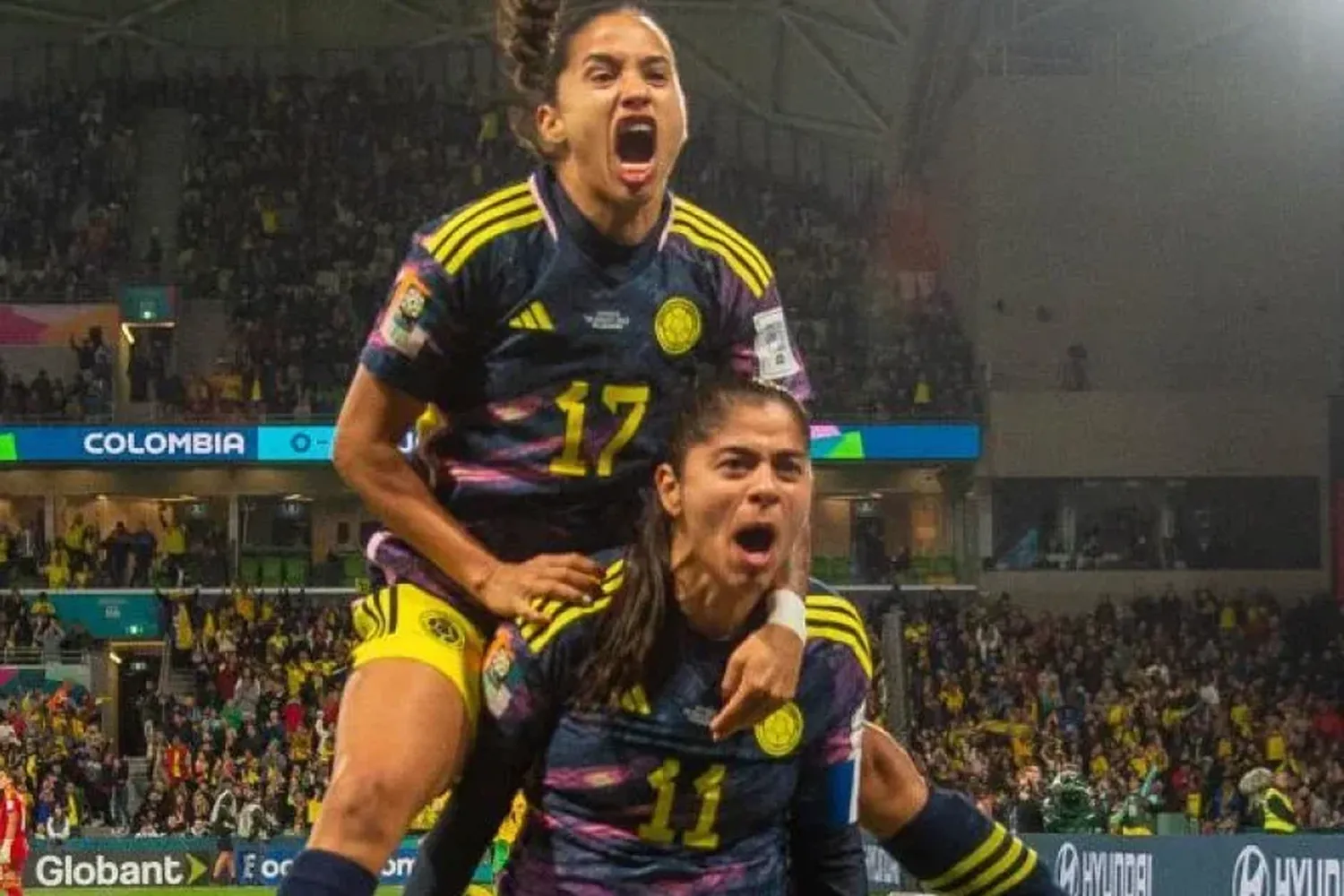 Colombia hace historia y se mete en cuartos de final del Mundial Femenino