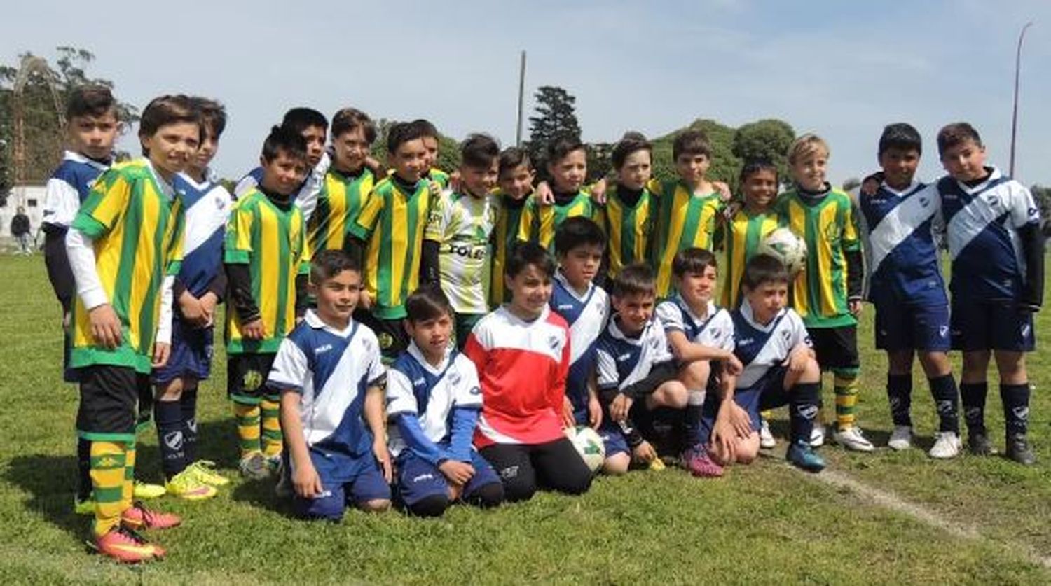 Los más chicos de Alvarado y Aldosivi, unidos por el deporte