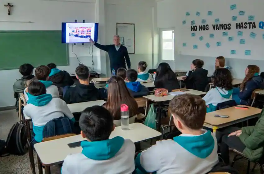 El Municipio brindó 30 charlas sobre Educación Vial en escuelas secundarias