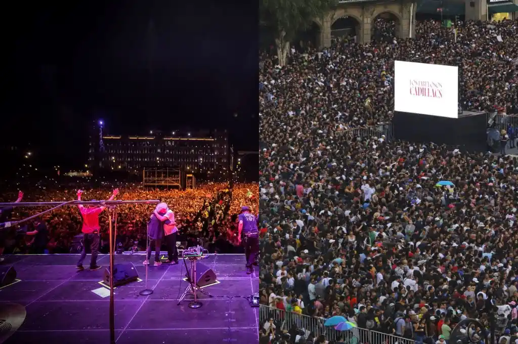 A nivel mundial, el recital de Los Fabulosos Cadillacs en México fue el de mayor convocatoria en el 2023