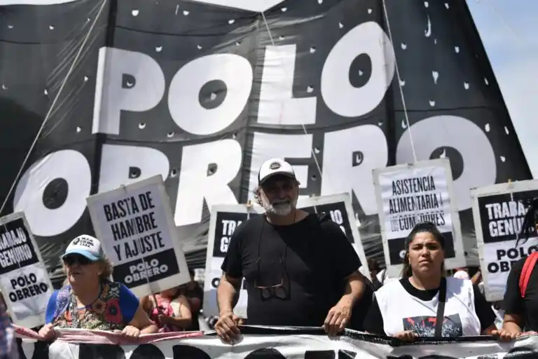 Belliboni, del Polo Obrero, dijo que espera que a "Milei le vaya mal" en su presidencia.