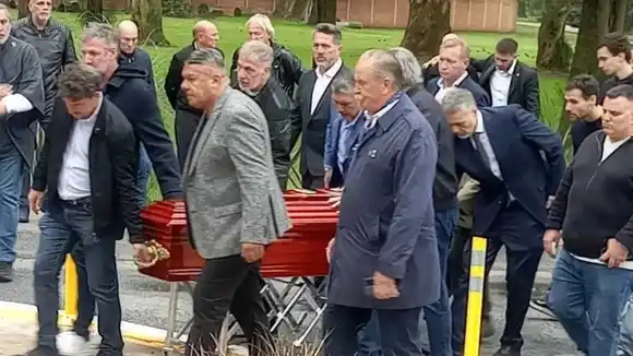 Con Scaloni, despidieron a Menotti en el predio de la AFA