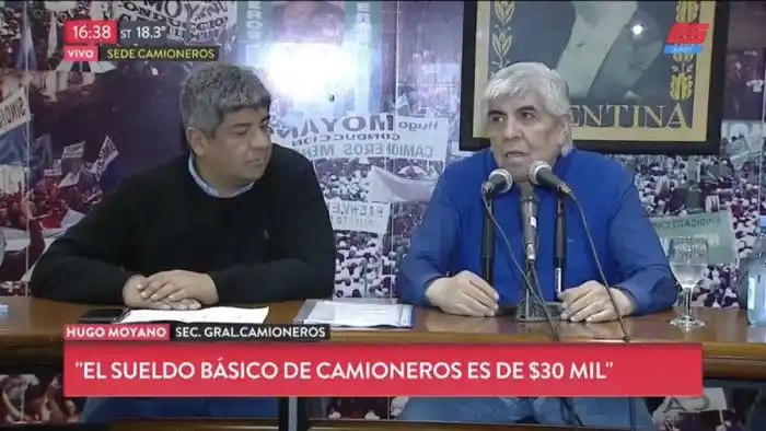 Camioneros acordó un 25%