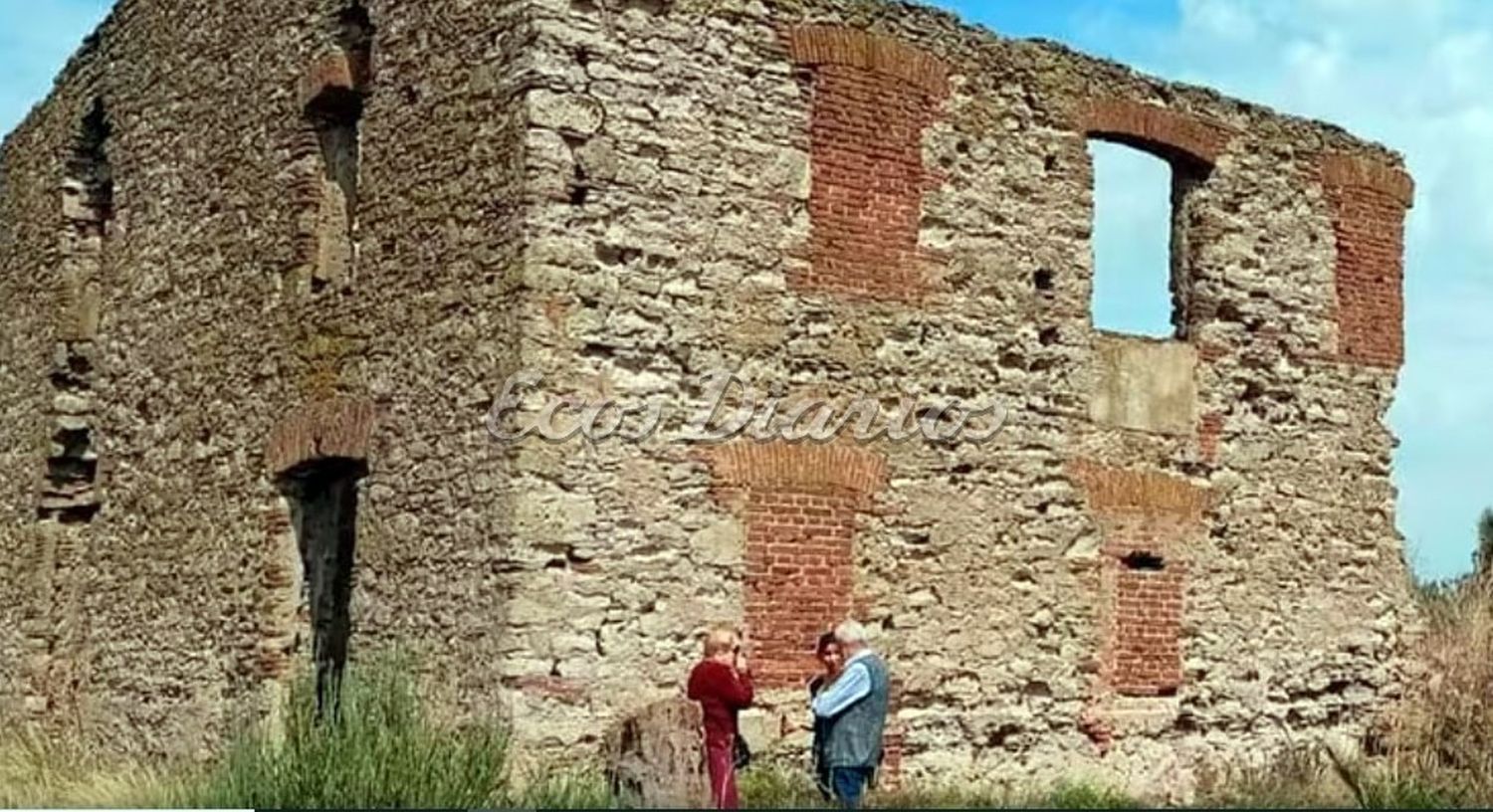 La casa de piedra. Está situada en la zona de 123, entre 74 y 82