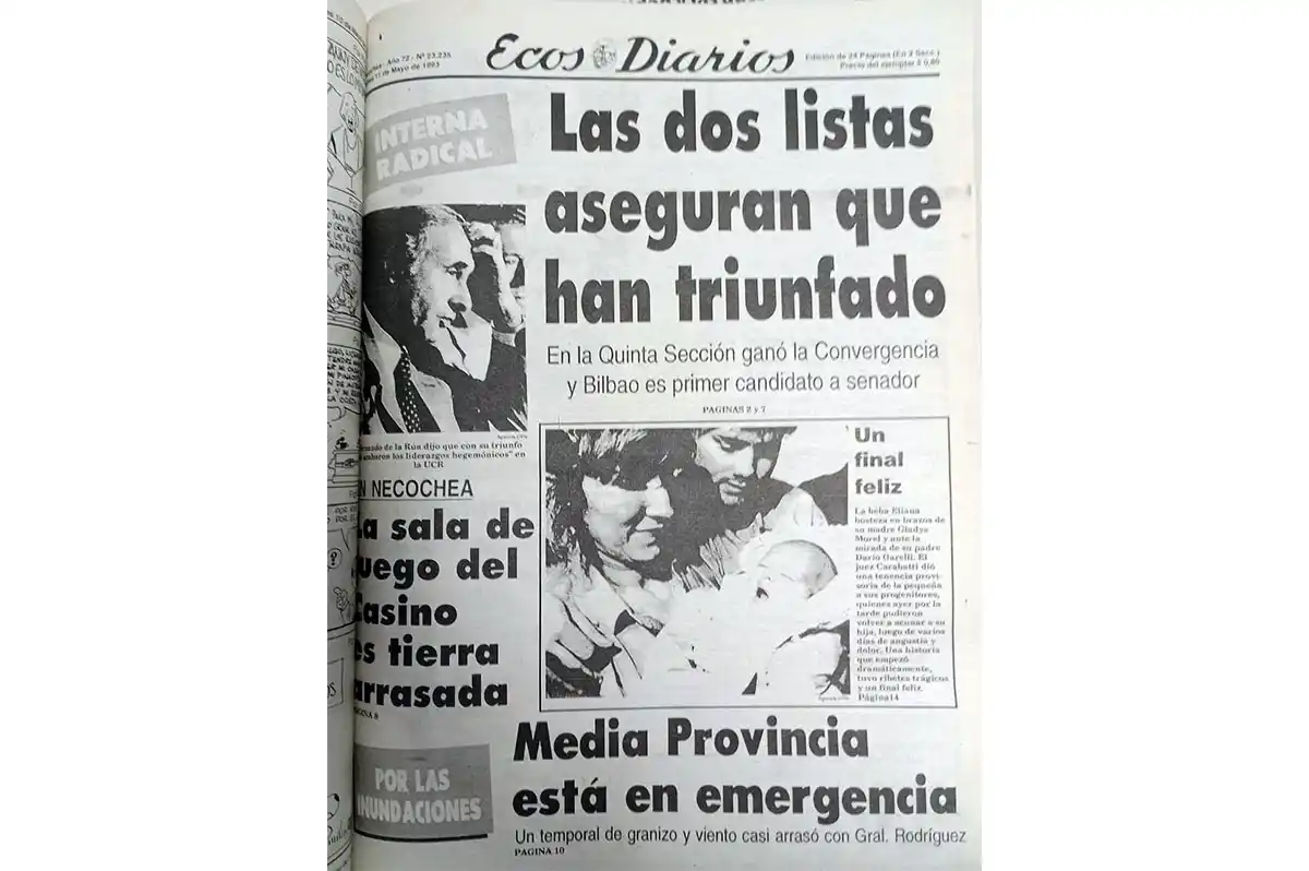 Martes 11 de mayo de 1993